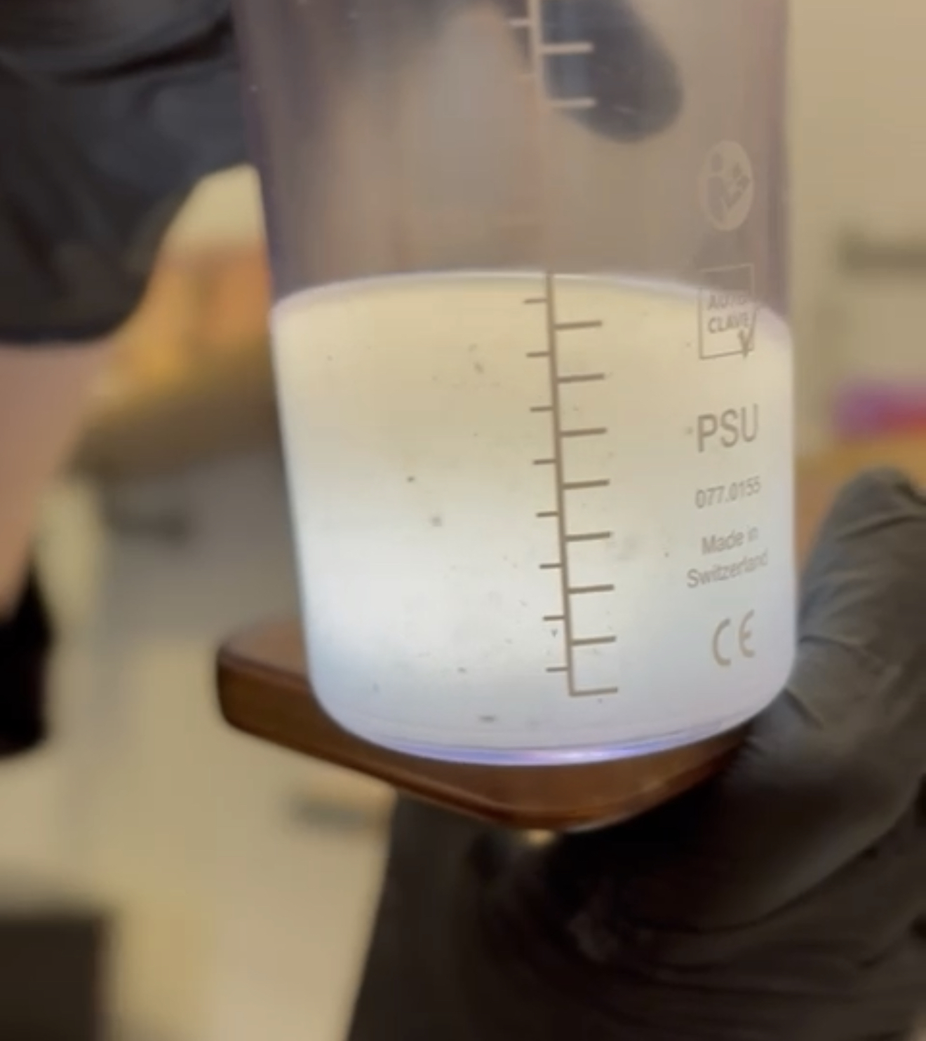 HydraFacial extraction waste showing what is removed from pores